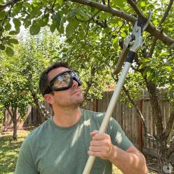 Lunettes de s&eacute;curit&eacute; branches ajustables anti-rayures noires