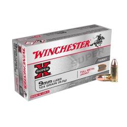 MUNITIONS WINCHESTER 9X19 FMJ 124GR