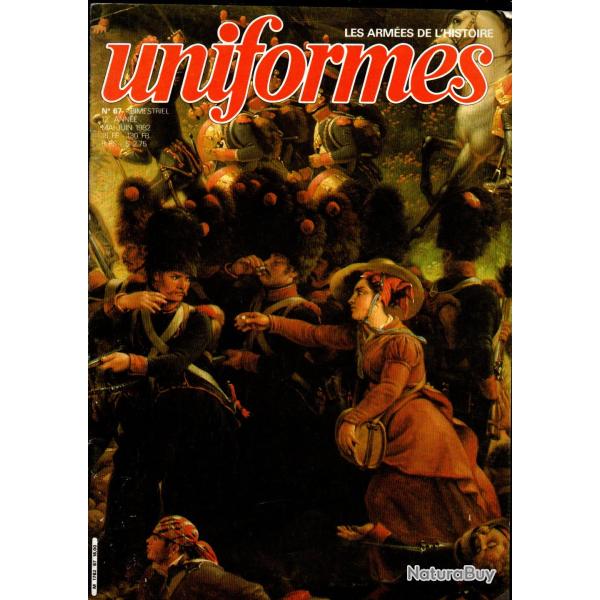 revue uniformes 67, les cantini�res des origines � fin 1er empire, arm�e imp�riale japonaise 1 1930