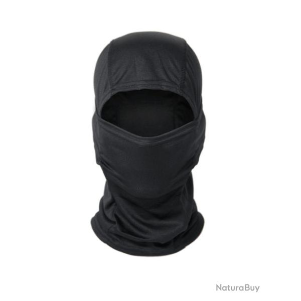 Cagoule de camouflage noire