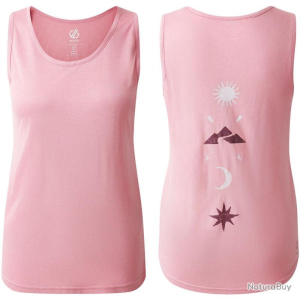 T shirt d�bardeur Dare2b Harmonic rose