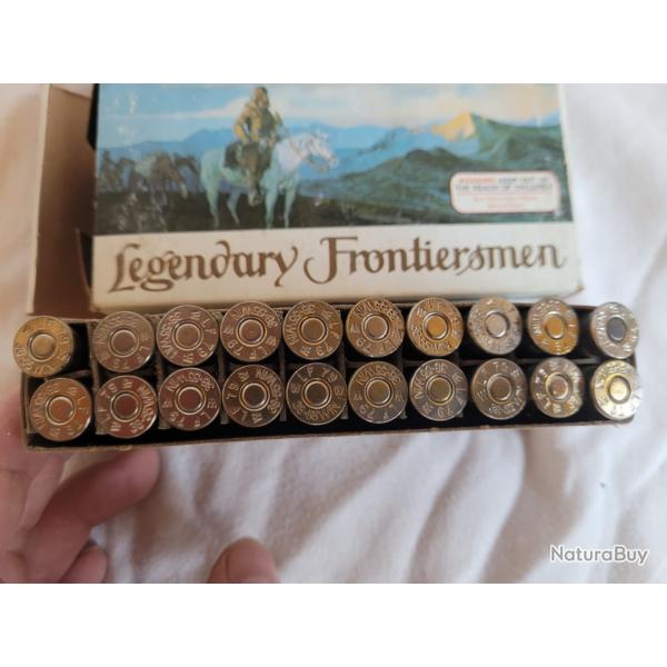 Botes de collection complte winchester legendary frontiersmen calibre 38-55
