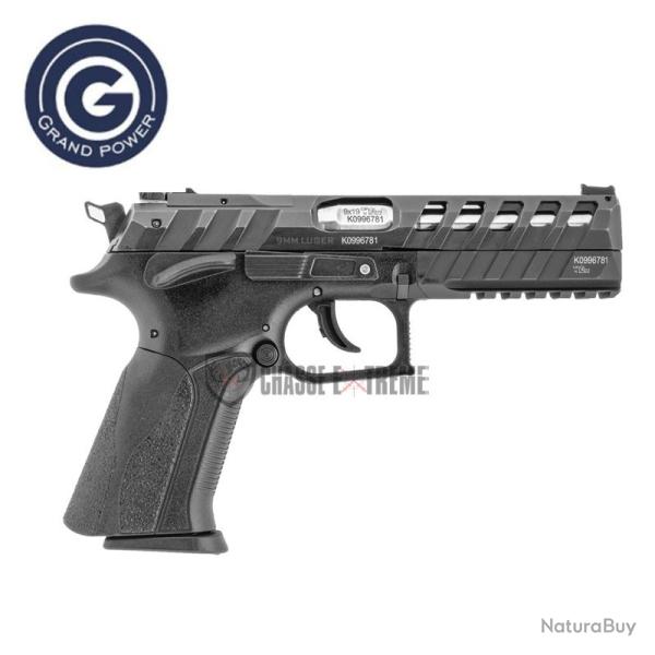 Pistolet GRAND POWER X-Calibur Match Mk23 Cal 9 mm Noir