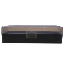 Bo&icirc;te de rangement 50 cartouches cal 25 ACP, 380, 9mm, 32 ACP, 9x18 MAK - 401 - Gris