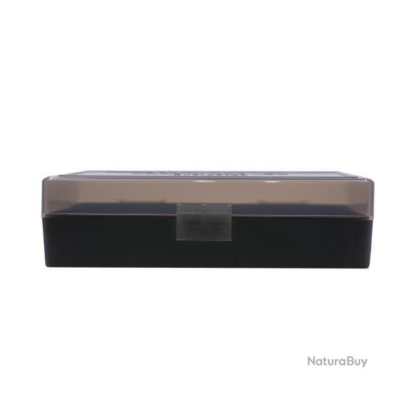 Bo�te de rangement 50 cartouches cal 25 ACP, 380, 9mm, 32 ACP, 9x18 MAK - 401 - Gris