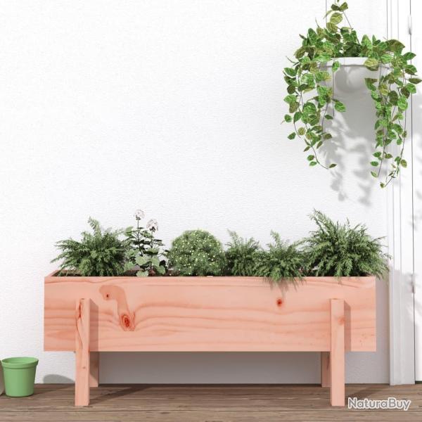 Lit sur�lev� de jardin 101x30x38 cm bois douglas massif