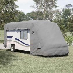 Housses de camping-car gris 660x235x275 cm tissu non tiss&eacute;