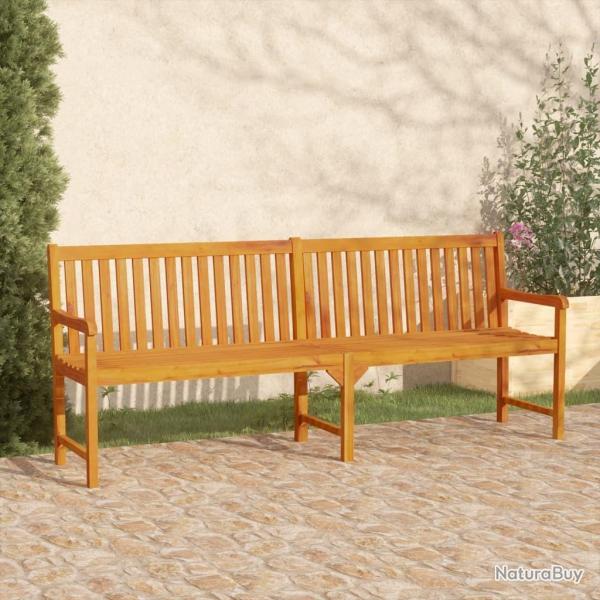 Banc de jardin 219 cm Bois d'acacia solide