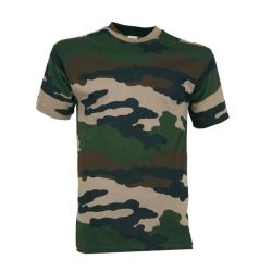 PERCUSSION T SHIRT CAMO ENFANT