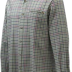 BERETTA CHEMISE WOOD PLAIN COLLAR SHIRT M