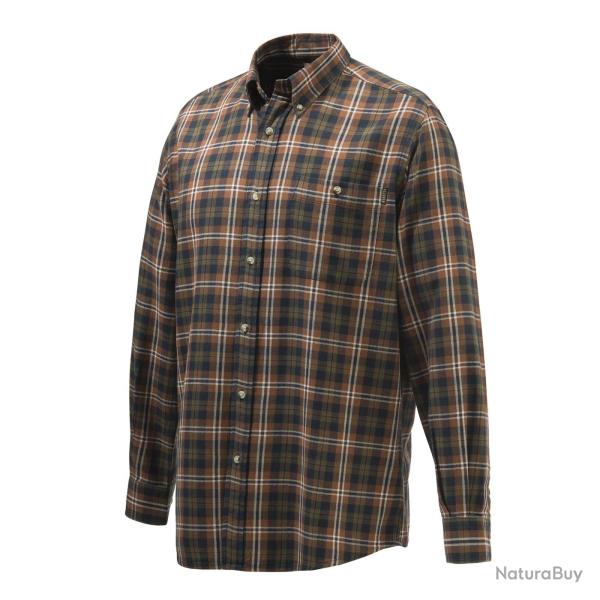 BERETTA CHEMISE WOOD FLANNEL TABACCO