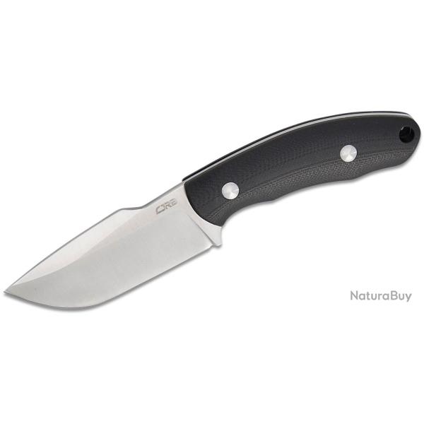 Couteau CJRB Mutt Black Lame Harpoon Drop Point AR-RPM9 Manche G10 tui Kydex J1958BK