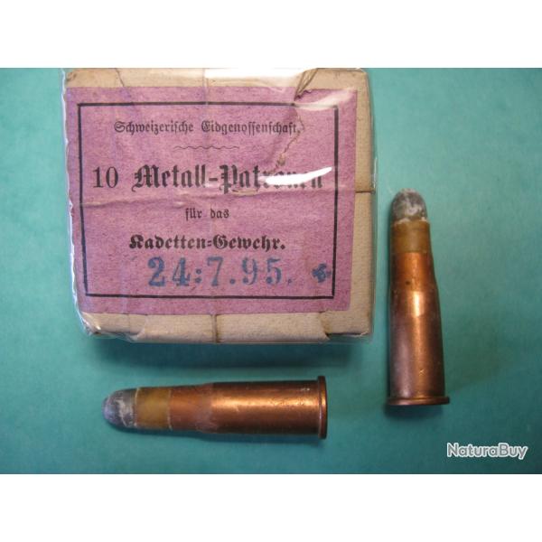 V�ritable 10,4 Vetterli Suisse pour le fusil de Kadet 1895 sortie du paquet .