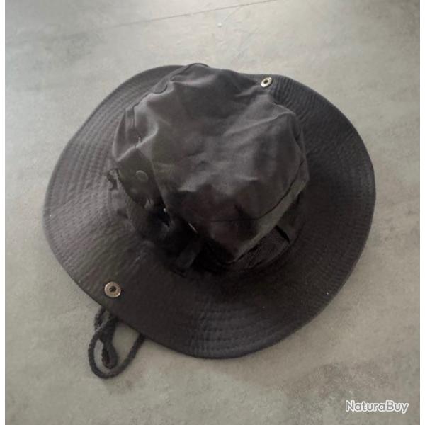 Chapeau Bob Boonie Noir Neuf - Taille Adulte