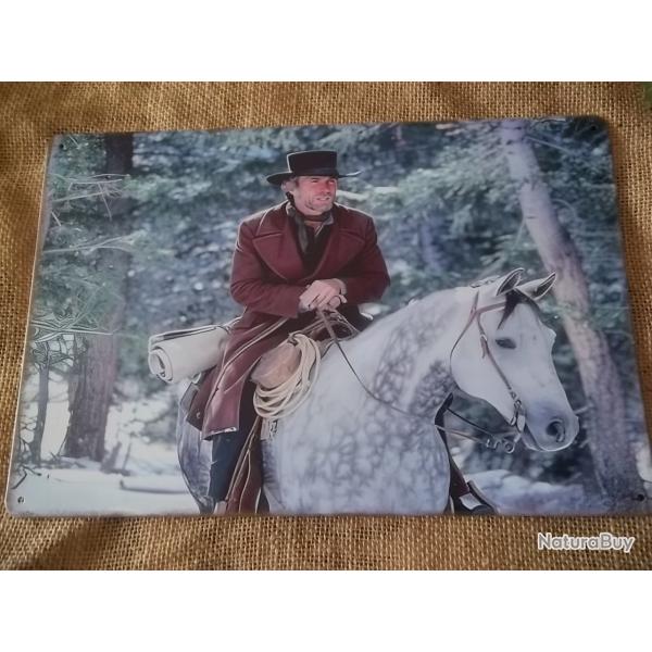 plaque  d�co western cb