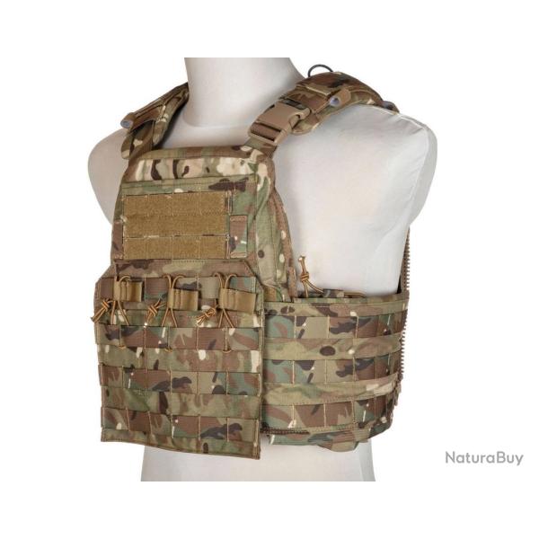 GILET TACTIQUE PORTE-PLAQUES LOURD MODON - MULTICAM