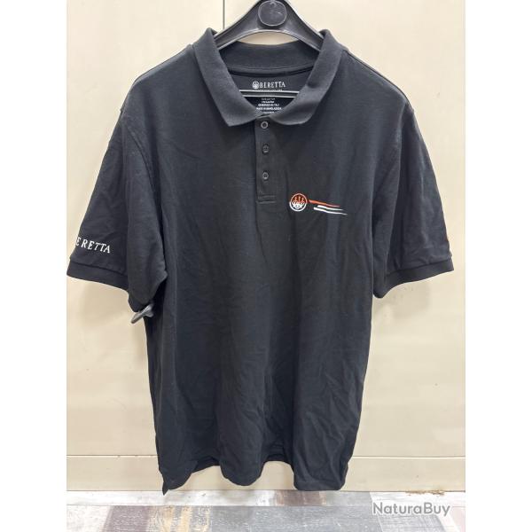 !! NEUF !! POLO BERETTA NOIR taille M