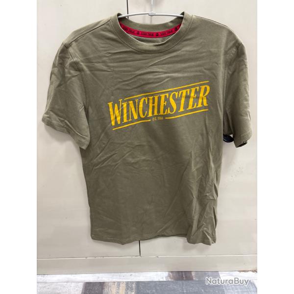 !! NEUF !! TEE SHIRT WINCHESTER SUNRAY KAKI S
