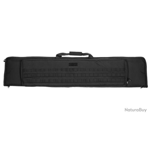 HOUSSE DE TRANSPORT POUR ARMES LONGUES SMILODON II (125cm) NOIR