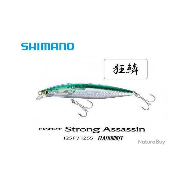 Poisson Nageur Shimano Exsence Strong Assassin Flash Boost 125F 003