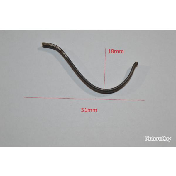 Ressort style Arc pour Fusil � percussion annulaire Ancien Chasse Silex / 1900/1800   (20B)