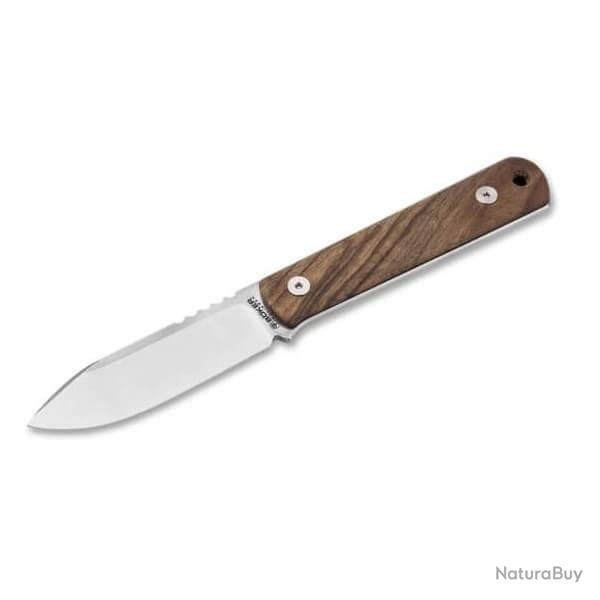 120748 Couteau fixe Boker BFF Packlite Walnut