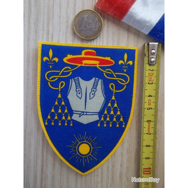 �cusson militaire 6e r�giment cuirassiers insigne tissu cavalerie Dissolution 2009