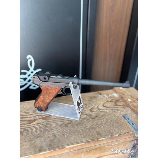 Nol maintenant ! Pistolet Luger 22 MK II modle P08 canon long - 22 LR  - Monocoup - Lot56