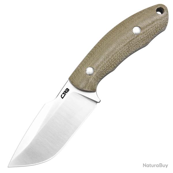 Couteau CJRB Mutt OD Green Lame Harpoon Drop Point AR-RPM9 Manche Micarta �tui Kydex J1958ODG