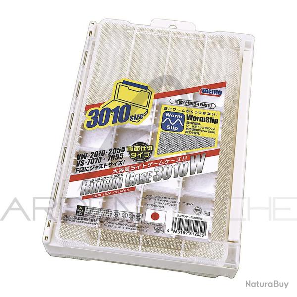 Boite r�versible MEIHO Run gun case 3010 W White