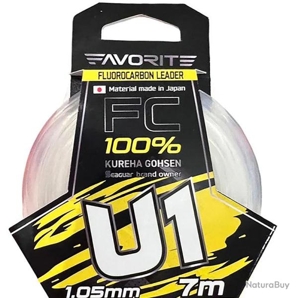 Fils fluorocarbone Favorite U1 X Seaguar � 0.260mm