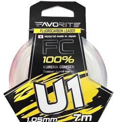 Fils fluorocarbone Favorite U1 X Seaguar &Oslash; 0.52mm