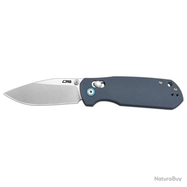 Couteau CJRB Maximal Lame Drop Point Acier AR-SFII Manche G10 Crossbar Lock KIVT Clip J1954GYF