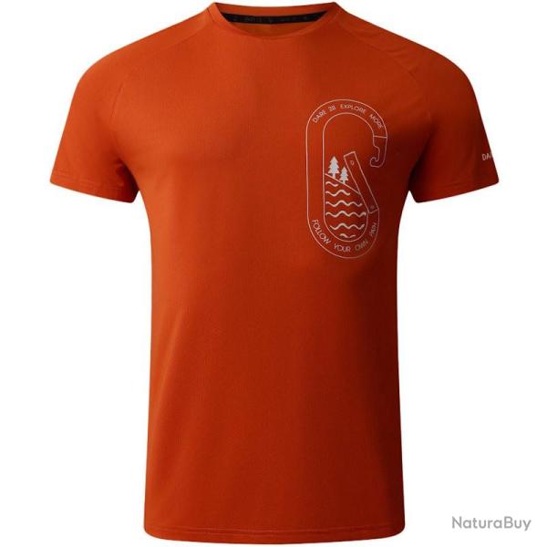 T shirt Dare2b Tech II Tee orange