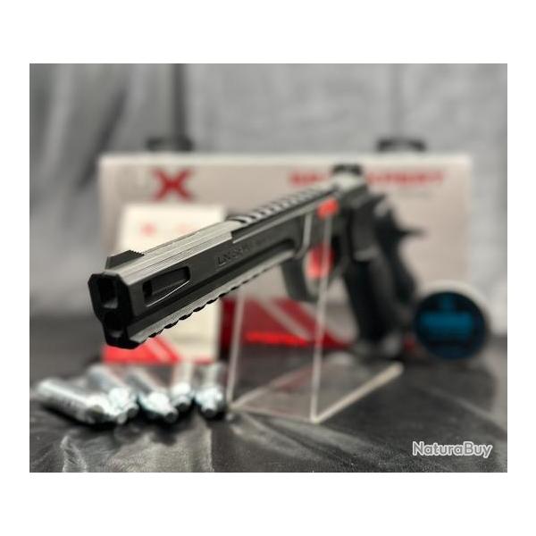 PACK LASER PR�T A TIRER PISTOLET UX SPA EXPERT CO2 CAL 4.5MM 3J