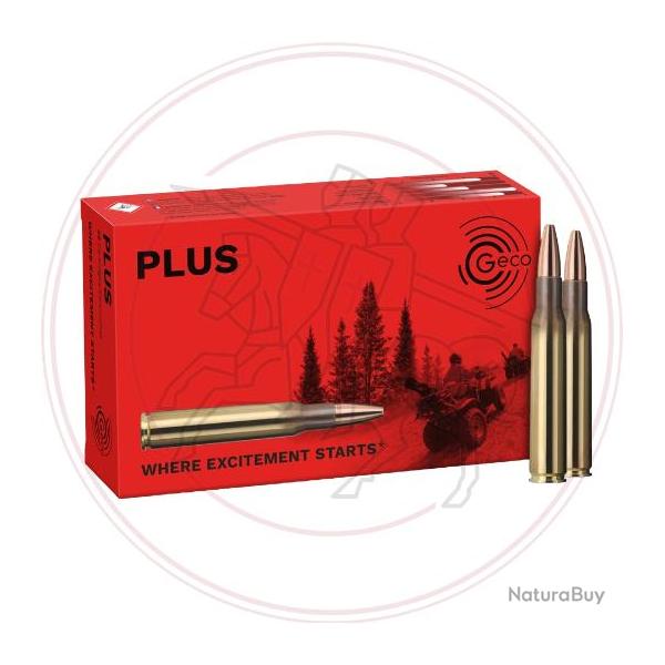 Cartouches GECO PLUS - Cal: 9,3x62 - 255grs (16,5gr) - Boite de 20 unit�s