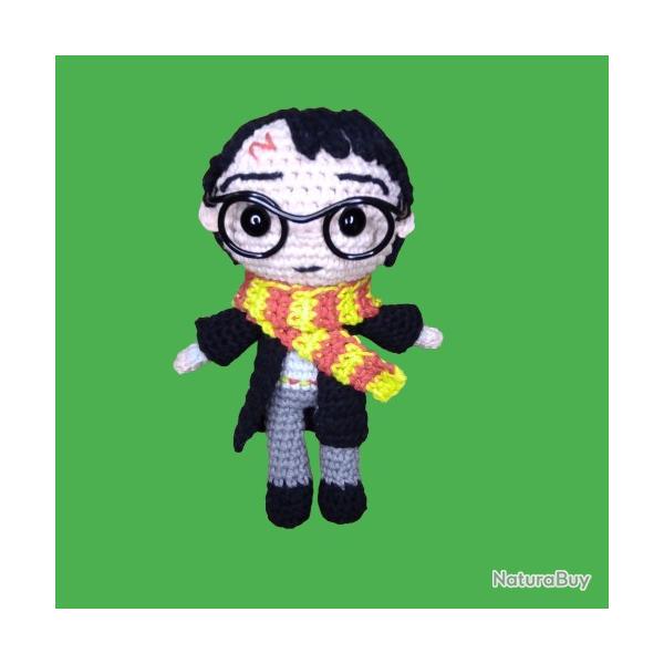 Harry Potter Amigurumi Crochet Peluche Figurine Fait Main Neuf * LIVRAISON GRATUITE *