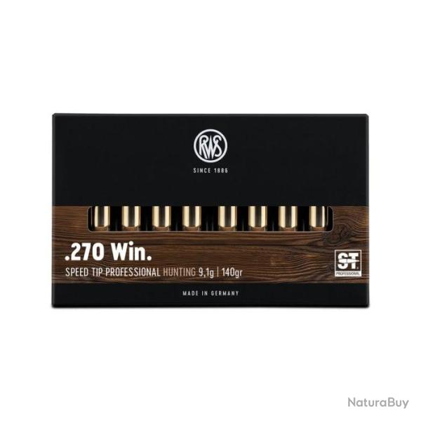 Balles RWS Speed Tip Pro - Cal. 270 Win - 270 win / 140 / Par 1
