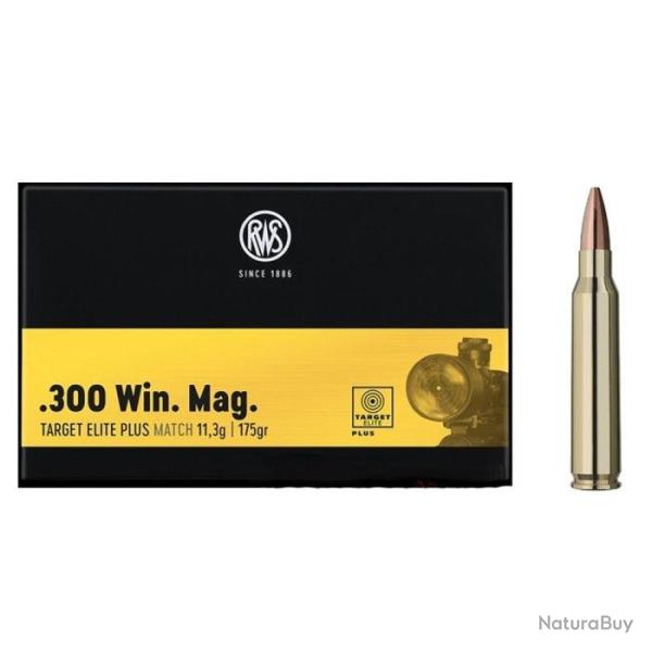 Balles RWS Target Elite Plus Match - 300 Win MAG / Par 1