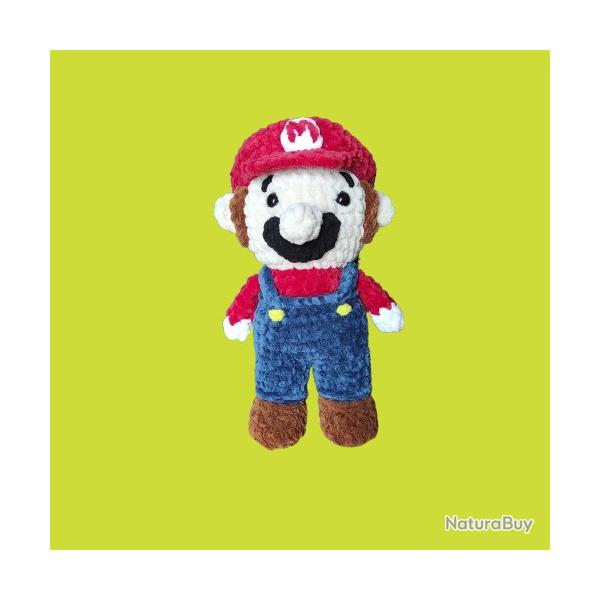 Mario Bros Kart Amigurumi Crochet Peluche Fait Main Neuf * LIVRAISON GRATUITE *