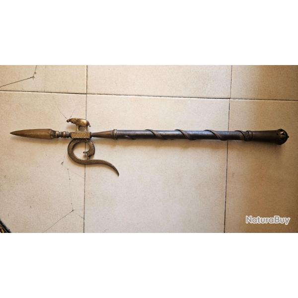Ankus ankhus longueur 57 cm pic crochet cornac pour �l�phant d�cor serpent