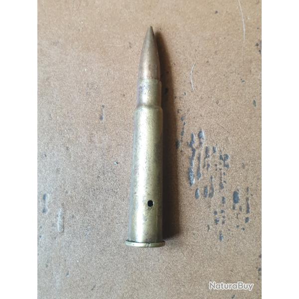 Cartouche 303 anglaise neutralis�e pour mitrailleuse dat�e1942 (M.98j)