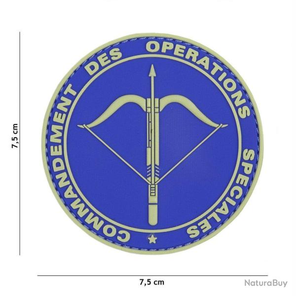 Patch 3D PVC Commandement (101 Inc) Bleu