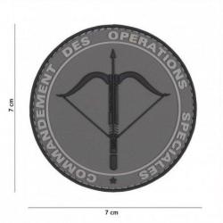 Patch 3D PVC Commandement (101 Inc) Wolf Grey
