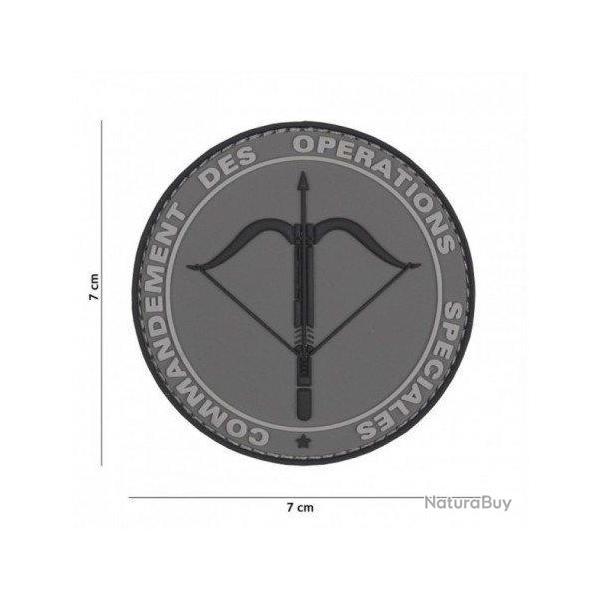 Patch 3D PVC Commandement (101 Inc) Wolf Grey