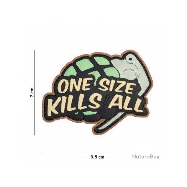 Patch 3D PVC One size kills all (101 Inc) Vert