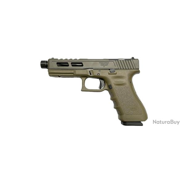 Pistolet Glock Zaffiri Custom 17 Gen 3 Zps.2 Od Green/Rmr