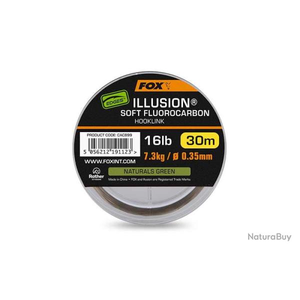 FOX Illusion Soft Fluorocarbon 16lb 7.3kg (0.35mm)
