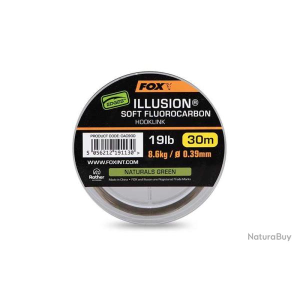 FOX Illusion Soft Fluorocarbon 19lb 8.6kg (0.39mm)