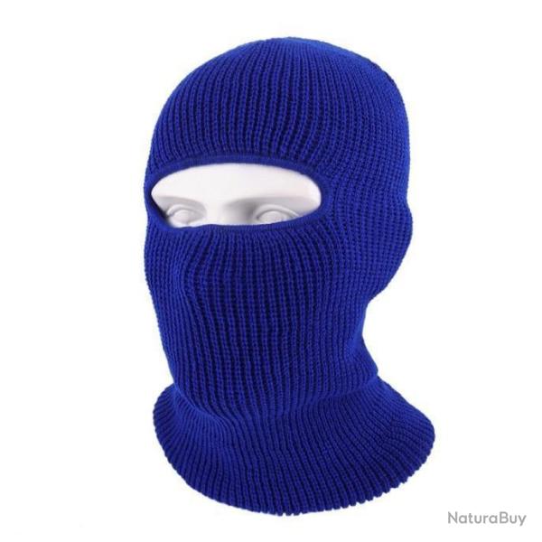 Cagoule bonnet 2-en-1- bleu - LIVRAISON GRATUITE